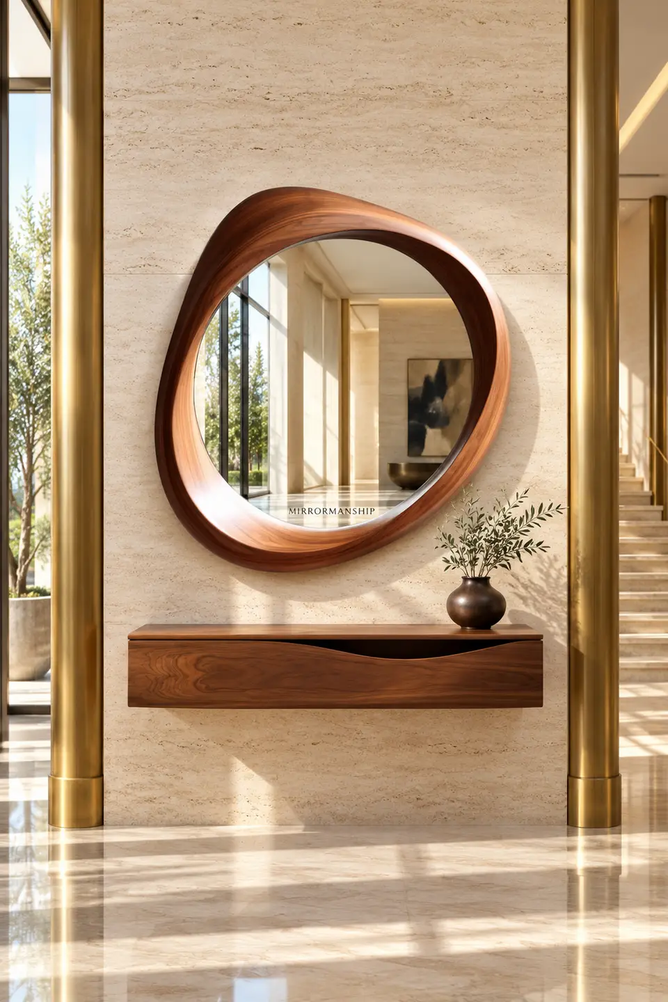 Wooden Mirror mirror 3