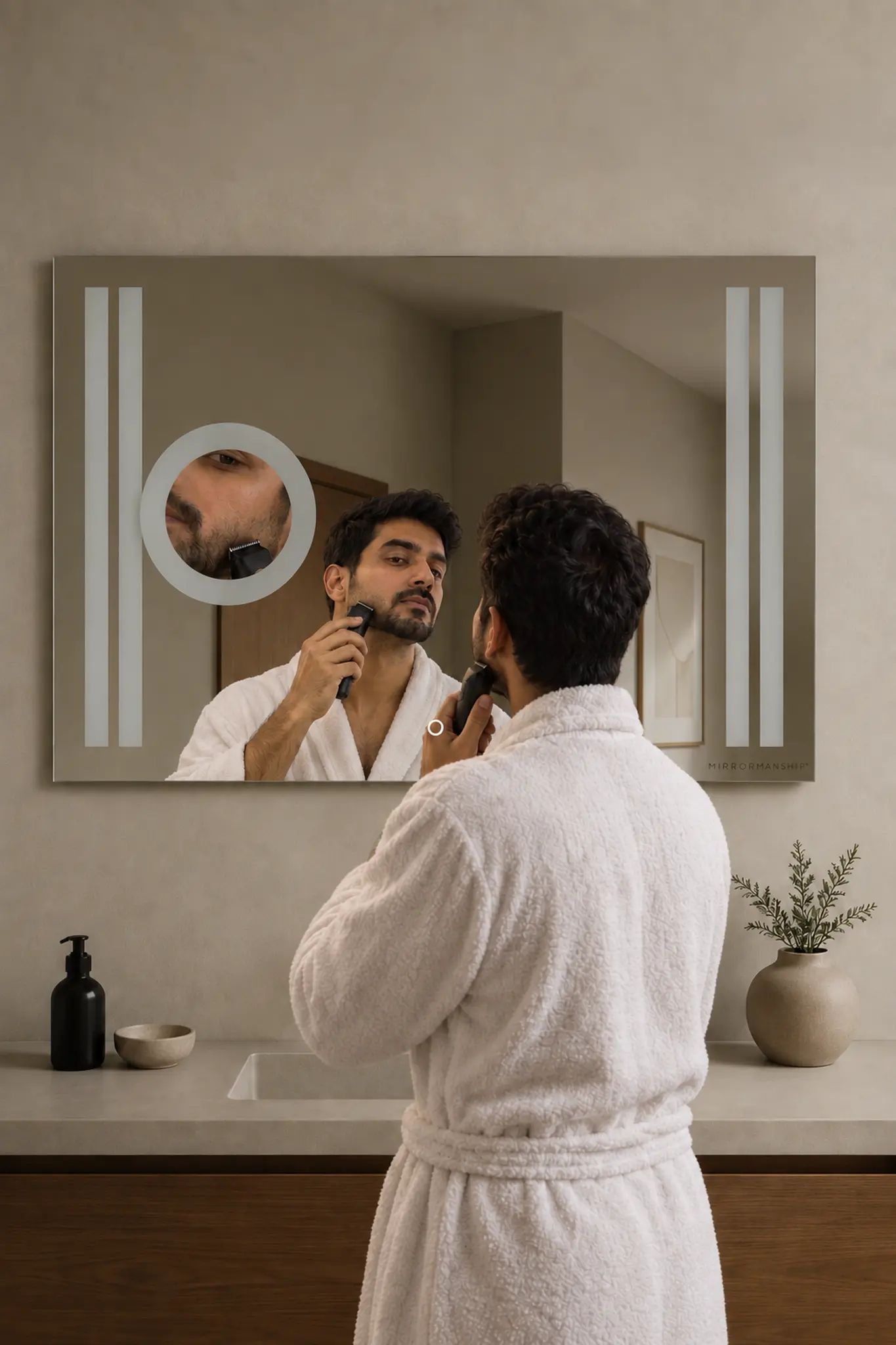 Shaving lifestyle · Lights OFF