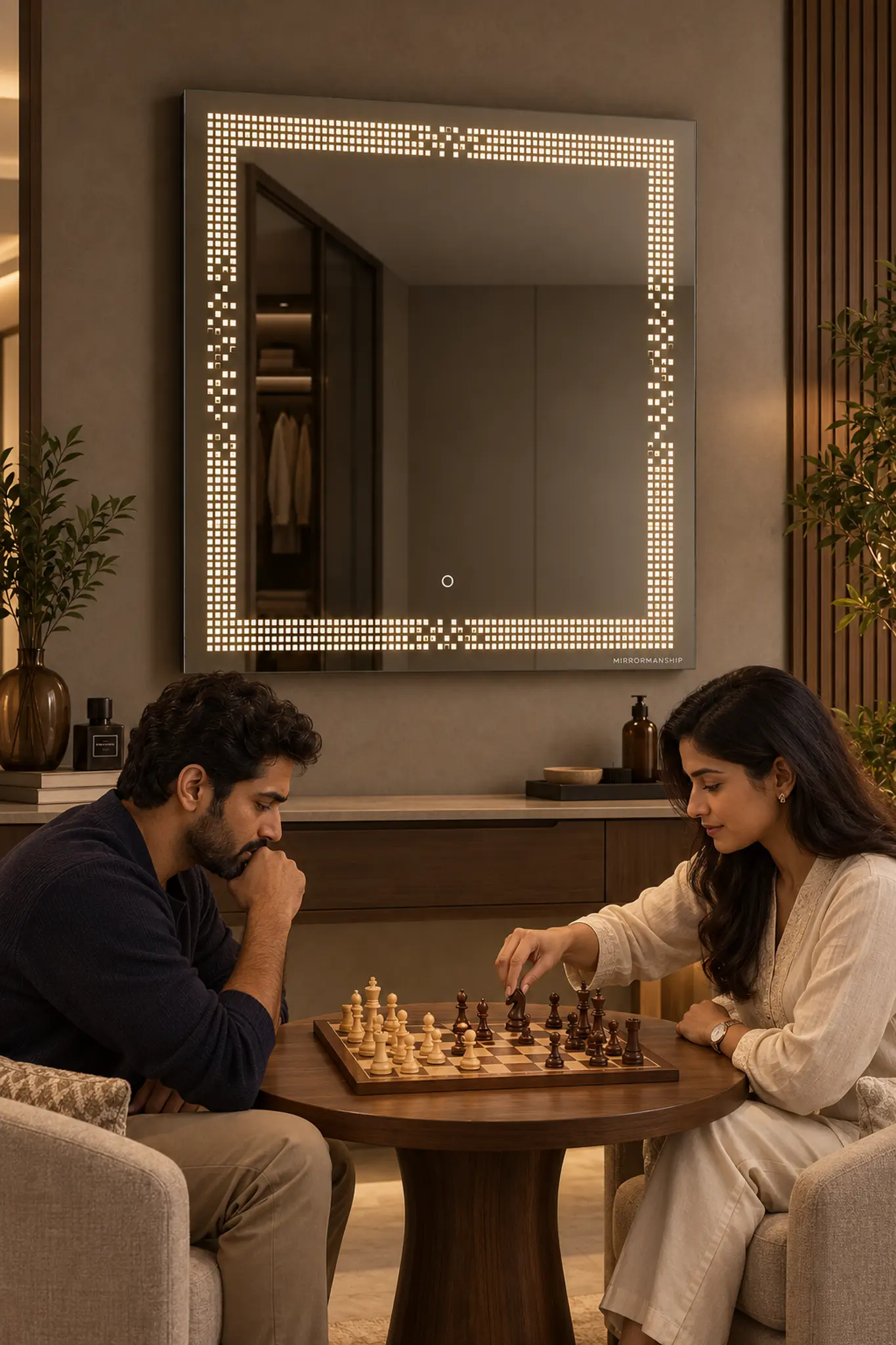 Chess-hall lifestyle · Warm White